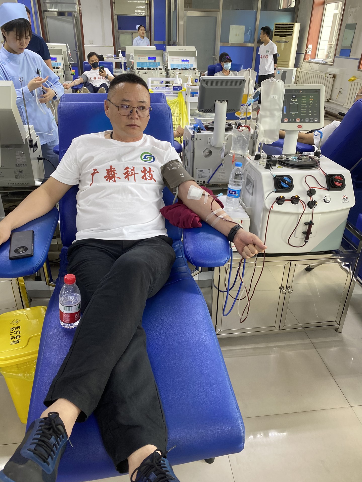 广森科技公司组织开展爱心献血浆活动(图3)